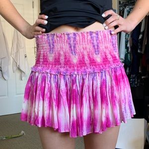 Loveshackfancy smocked skirt
